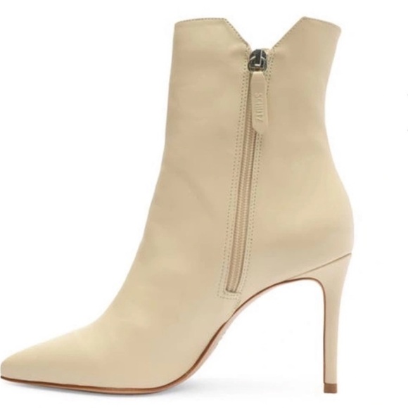 Schutz Betsey Leather Boots - Picture 3 of 9